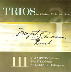 Trios III: for clarinet, viola, and piano